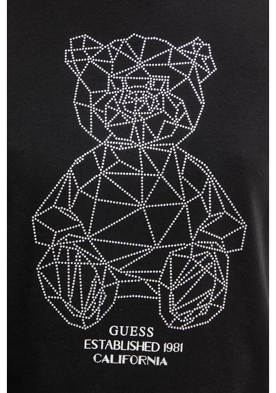 Guess Pamuklu Regular Fit Bisiklet Yaka Taşlı T Shirt V6gı12k3325 Bayan T Shirt V6gı12 K3325 Jblk Siyah Guess Pamuklu Regular Fit Bisiklet Yaka Taşlı T Shirt V6gı12k3325 Bayan T Shirt V6gı12 K3325 Jblk Siyah
