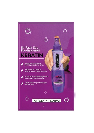 Northcity Keratin Çift Fazlı Kondisyoner Fön Suyu 240 Ml - Mrfs