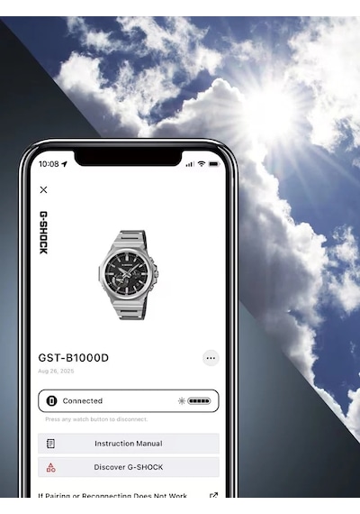 Casio Gst-b1000bd-1adr Erkek Kol Saati Füme