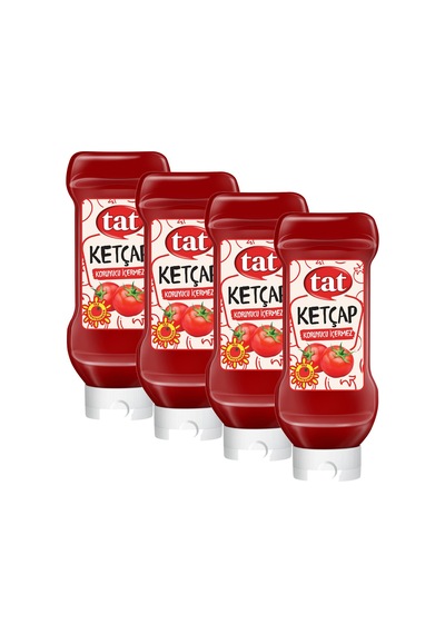 Tat Ketçap 650 Gr Tatlı 4 Lü