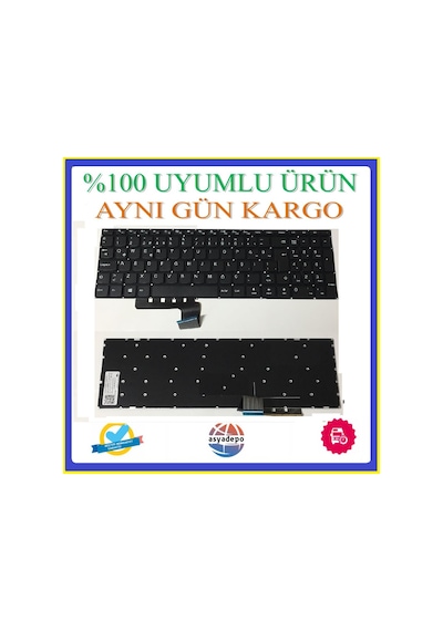 Lenovo Uyumlu Ideapad V310-15Ikb Klavye Siyah Tr