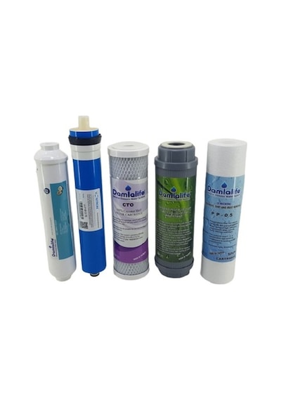 Damlalife Vontron Membranlı 10''Housıng 5 Li Filtre Seti