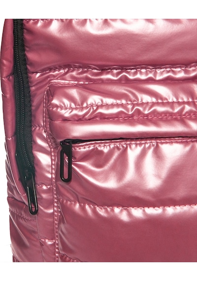 Biggdesign Moods Up Loved Kapitone Sırt Çantası Su Geçirmez Hafif Okul Ve Laptop Çantası Pembe Pembe