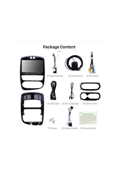 Renault Clıo 4 Eski Kasa 2018-2019 Multimedya Navigasyon Usb Kamera Carplayer 4 Ram