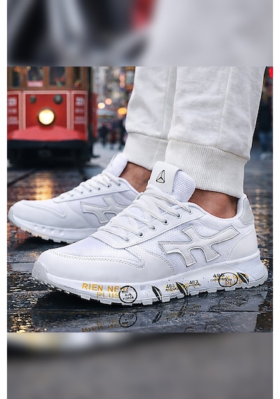 Mc Jamper 2444 Erkek Klasik Sneaker Beyaz Beyaz Mc Jamper 2444 Erkek Klasik Sneaker Beyaz Beyaz