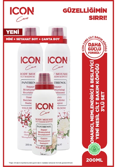 Cilt Bakım Köpüğü Wıld Bloom 200+200+100 Ml
