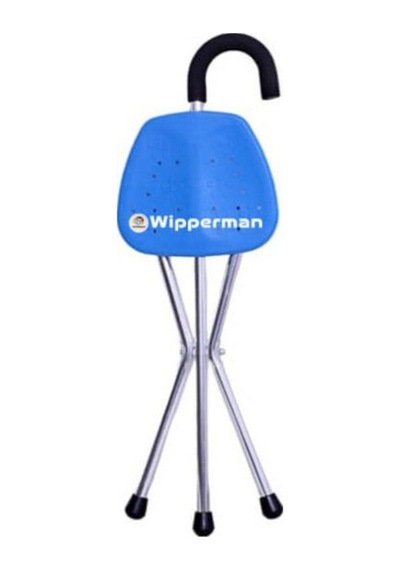 Wipperman Oturaklı Ergonomik Baston Portatif Destek