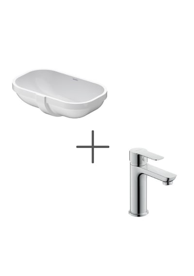 Duravit D-code 49 Cm Tezgahaltı Lavabo Ve A.1 Lavabo Bataryası