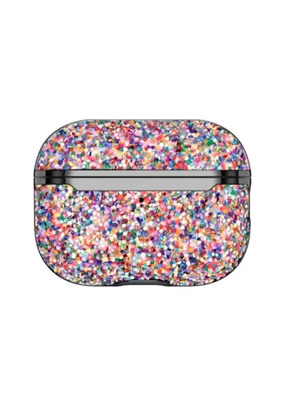 Onegif Apple Uyumlu AirPods 2 2.nesil Bright Simli Apple Uyumlu AirPods Kapak - Gold Çok Renkli
