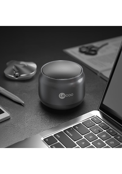 Lecoo DS106 Kablosuz Bluetooth 5.0 3W Taşınabilir Ses Bombası Stereo Hoparlör