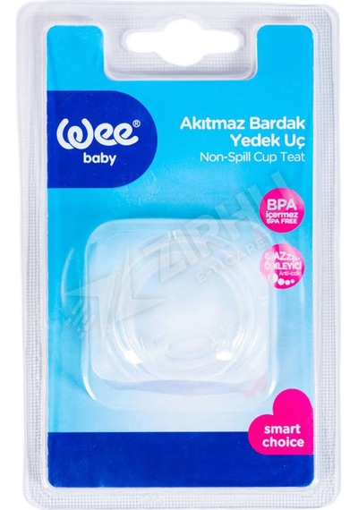 2 Adet Wee Baby Akıtmaz Bardak Yedek Uç