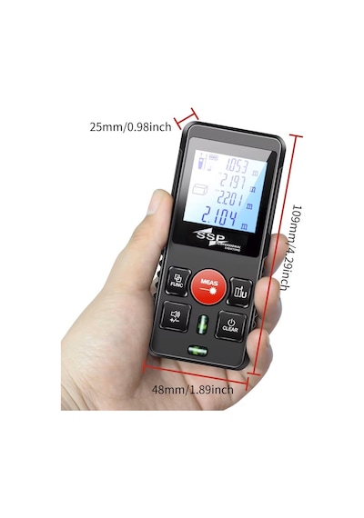 SSP DC1-120 Lazer Metre (Mesafe Ölçüm Cihazı)