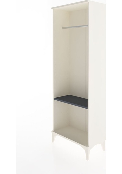 Arges Dolap Tek Raflı Kapaklı Tek Askılı 60x30x163 Aytaşı-antrasit Aytası Arges Dolap Tek Raflı Kapaklı Tek Askılı 60x30x163 Aytaşı-antrasit Aytası