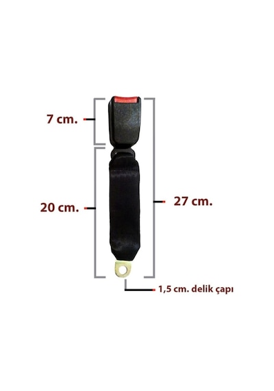 Emniyet Kemeri Otomatik 3 Nokta Kumaşlı Arka Takım