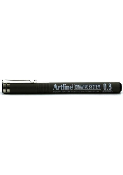 Artline 238 Siyah Çizim Kalemi 0.8