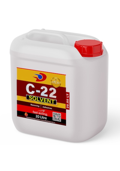 Protez Saç Bant Sökücü Temizleyici - C22 Eco - 20 Litre C22 Alkol Bazlı,c22 Solvent