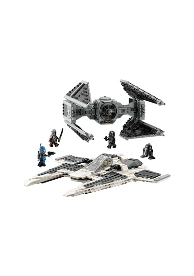 LEGO® 75348 Star Wars Mandalorian Fang Fighter Tıe Interceptor'a Karşı