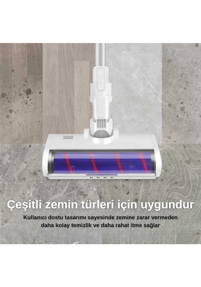 Xiaomi İçin Dreame V8 V9b V9p Şarjlı Turbo Dik Süpürge