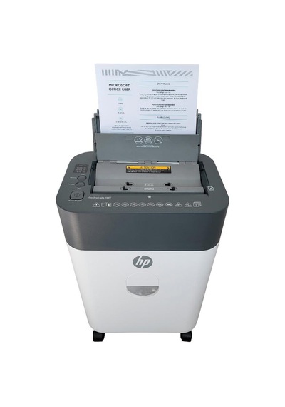 Hp Oneshred Auto 100cc Otomatik Beslemeli Evrak İmha Makinesi-p4-çapraz Kesim-4,3x12mm-17lt