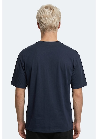 Slazenger Keane Erkek Oversıze Lacivert Tişört