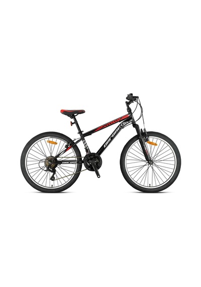 Mars Plus - 26 Mtb - 14' - 21 Vites - V.b - Siyah-gri/kırmızı Siyah - Gri - Kırmzı