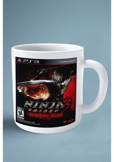 Ninja Gaiden Oyun Baskılı Kupa Bardak Çift Taraflı Baskı Kişiye Özel Model 1 Çok Renkli