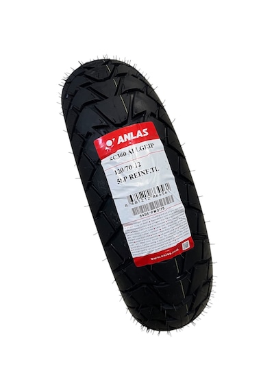 Dış Lastik 120/70-12 Sc-360 Allgrip Anlas Tubeless 2026 38. Hafta Üretim