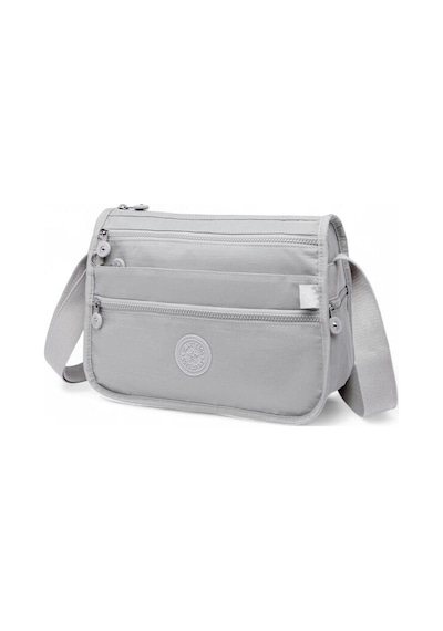 Smart Bags Krinkıl Açık Gri Kadın Çapraz Askılı Çanta Smb1128 Açık Gri