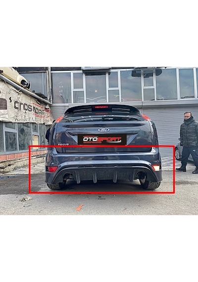 Ford Focus 2.5 Rs Arka Tampon Fiberglass Boyasız
