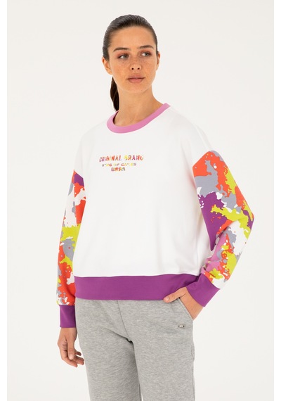 U.s. Polo Assn. Kadın Beyaz Sweatshirt 50284346-vr013 Beyaz