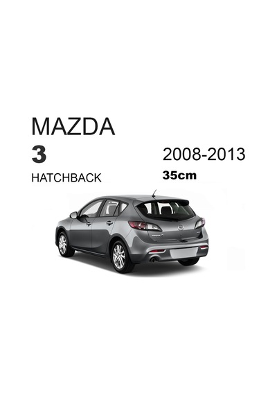 Mazda 3 Arka Silecek Kolu ve Süpürgesi 2008-2013 M72072Y