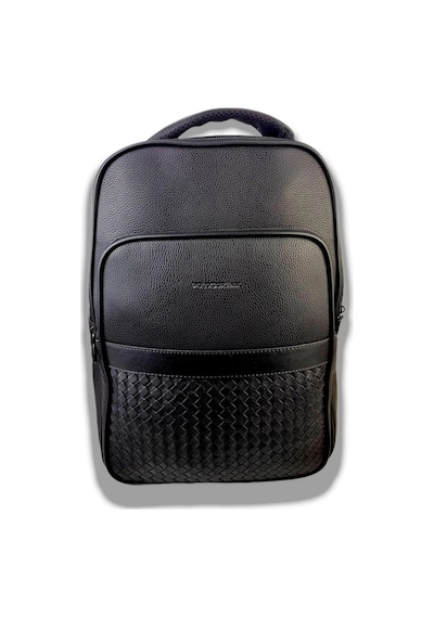 Deri Laptop Sırt Çantası Suya Dayanıklı Siyah 15.6'' İnç 8683255012275