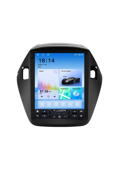 Hyundai İx35 2010-2015 Tesla Android Multimedya Carplay Android Auto Navigasyon 8gb Ram 64gb 9.7''