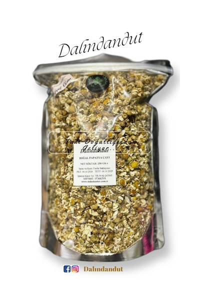 Yeni Mahsül Doğal Organik Papatya Çayı 100gr
