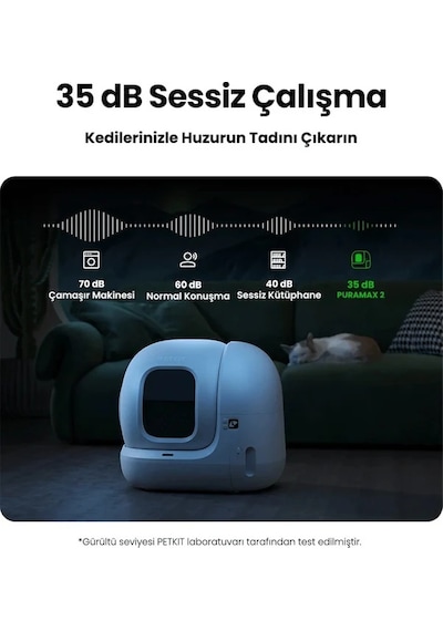 Petkit Pura Max 2 Akıllı Kedi Tuvaleti