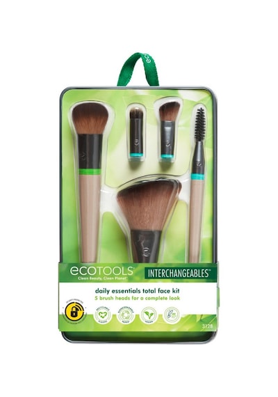 Eco Tools Daily Essentials Total Face Kit Makyaj Fırça Seti