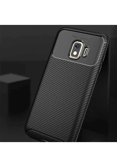 Samsung Uyumlu Galaxy J2 Core Kılıf Zore Negro Silikon Kapak Kahverengi