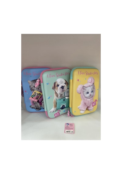 Dolphin Studıo Pets Kalem Çantası Eva Pt-7785 Karışık Renkler Hafif Ve Taşınabilir Tasarım Çok Renkli