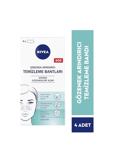 Nivea Gözenek Temizleme Bantları 4'lü