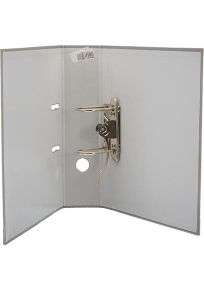 Leitz 180 Plastik Geniş Klasör Gri L-1010108501