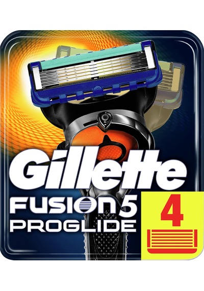 Gillette Fusion 5 Proglide Yedek Tıraş Bıçağı 4'lü