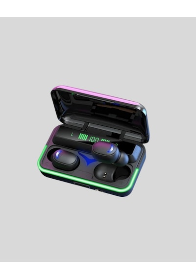 E10 Kablosuz Bluetooth Kulaklık 3d Ses, Powerbank Şarj Kutusu 00