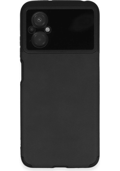 Newface - 397 - Xiaomi Poco M5 Kılıf Loop Deri Silikon - Metemıx - - Siyah Sıyah