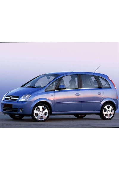 S-Dizayn  Opel Meriva A Krom Cam Çıtası 4 Prç 2002-2010
