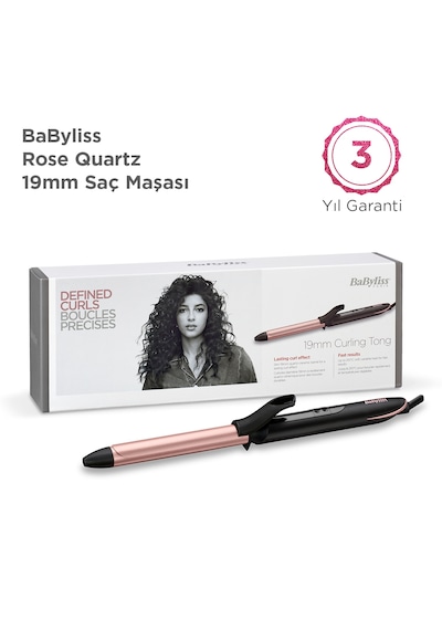 Babyliss C450E Rose Quartz 19 MM Tong Saç Maşası