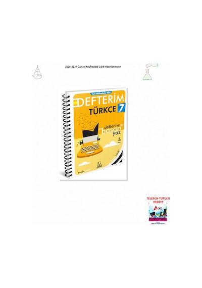 2026-2027 Arı Yayıncılık 7. Sınıf Türkçe Defterim