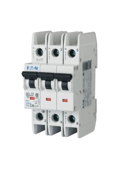 Eaton Faz-c13/3-rt Minyatür Devre Kesici - 10ka - C Eğrisi - 3x13a