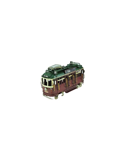 Klasik 20 Cm Dekoratif Metal Tramway