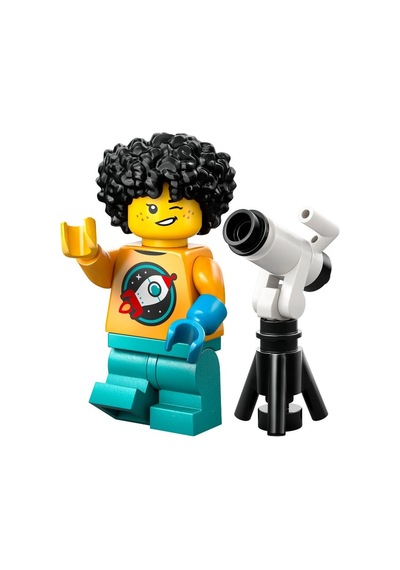 Lego Minifigür 71048 Seri 27 - 04 Telescope Kid