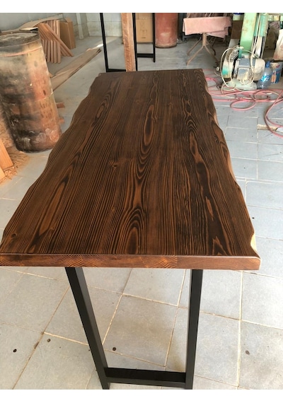 Bintaşmobilya Kütük Bar Masa-160X70.Cm